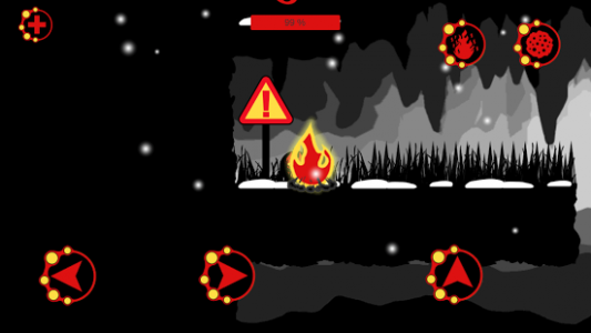 Fire Bounce 2D